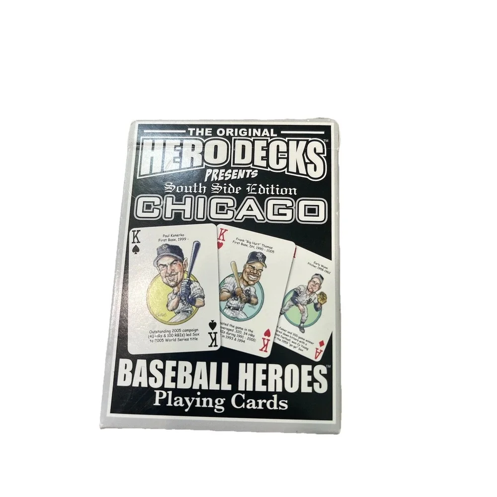 Hero Decks Presents Chicago White Sox - Baseball Heroes Playing Cards